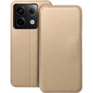 OEM DUAL POCKET Book case for XIAOMI Redmi Note 13 Pro 5G gold