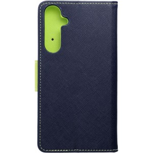 OEM FANCY Book case for SAMSUNG A35 navy / lime