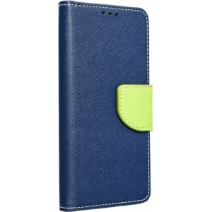 OEM FANCY Book case for SAMSUNG S23 FE navy / lime