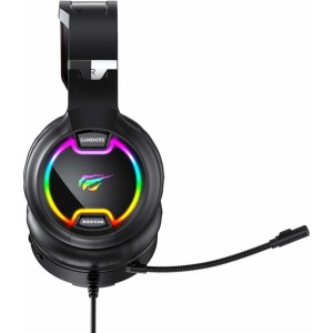 Havit GAMENOTE H2233D RGB USB 3.5mm gaming headset (black)