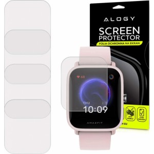 Alogy 5x Folia Ochronna Alogy on the screen of the Xiaomi Amazfit Bip U