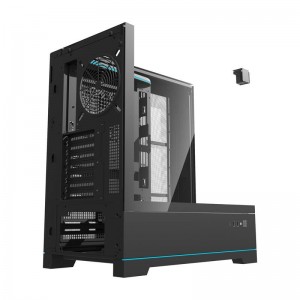 Darkflash DY450 computer case without fans (black)