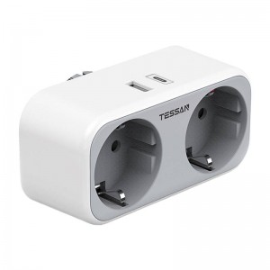 Tessan wall socket TS-WS02DE00