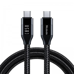 Mcdodo Cable USB-C to USB-C Mcdodo CA-7132, 100W, 1.2m (black)