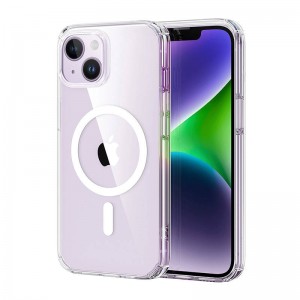 ESR Case ESR Krystec Clear for iPhone 14 Plus, Magsafe (clear)