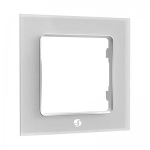 Shelly switch frame single (white)