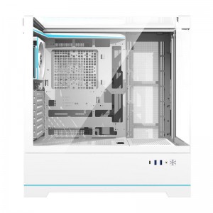 Darkflash DY450 PRO computer case with fan (white)