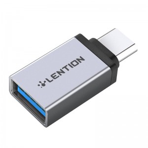 Lention USB-C to USB 3.0 Adapter Lention (silver)