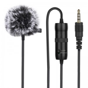 Puluz Microphone with a clip PULUZ 3.5mm Jack 6m
