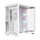 Darkflash Darflash FT418 PRO computer case + 7 aRGB fans (white)