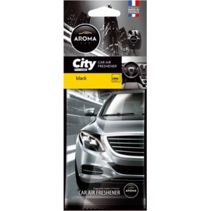 Mtm Industries Car air freshener AROMA CAR CITY CARD BLACK