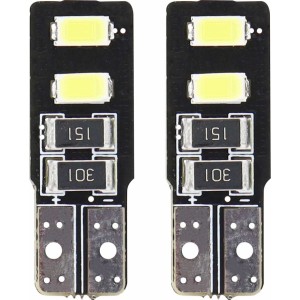 Amio LED CANBUS 4SMD 5730 T10 (W5W) White