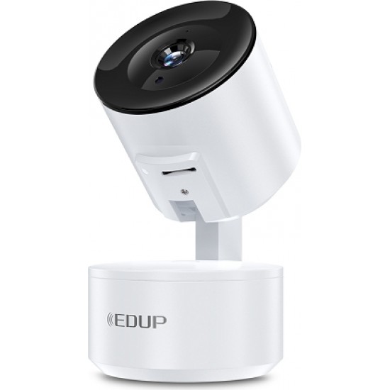 Edup EH-2048P17 V2 Viedkamera mājām Wi-Fi / PTZ 350° / 2K H.264 / microSD / Audio / IR WDR / USB-C