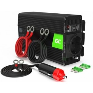 Greencell Green Cell Car Power Inverter Converter Strāvas pārveidotājs 24V to 230V / 300W / 600W