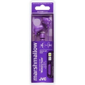 JVC HA-FX38M-P-E Marshmallow Austiņas ar Mikrofonu un vadības pulti Violetas