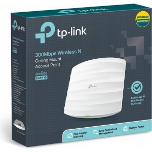 Tp-Link EAP110 Access point N300 Bezvadu piekļuves punkts (Access Point) / 1port / 100Mb/s