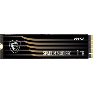 MSI Spatium M480 Pro 1TB M.2 2280 PCI-E x4 Gen4 SSD Disks