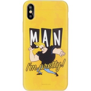 Cartoon Network Johnny Bravo Силиконовый чехол для Apple iPhone XS Max Man