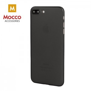 Mocco Ultra Back Case 0.3 mm Aizmugurējais Silikona Apvalks Priekš Xiaomi Redmi Note 4 / 4X Caurspīdīgs-Melns