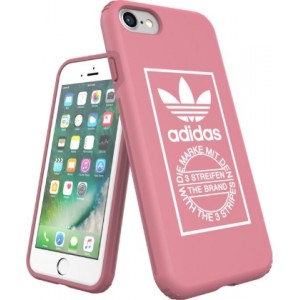 Adidas Snap Case Plastikāta Apvalks Priekš Apple iPhone 7 / 8 Rozā