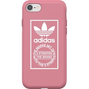 Adidas Snap Case Plastikāta Apvalks Priekš Apple iPhone 7 / 8 Rozā