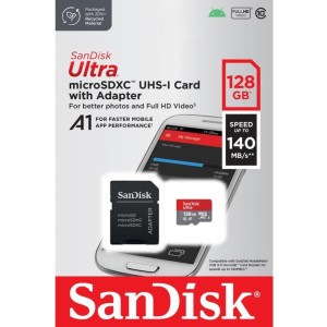 Sandisk Ultra microSDXC 128GB Atmiņas karte