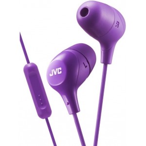 JVC HA-FX38M-P-E Marshmallow Austiņas ar Mikrofonu un vadības pulti Violetas