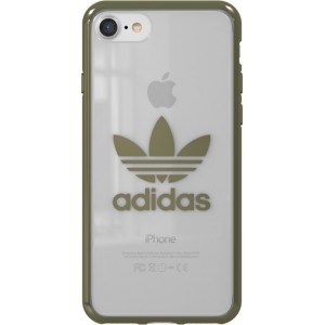 Adidas Clear Case Silikona Apvalks Priekš Apple iPhone 7 / 8 Caurspīdīgs - Zaļš