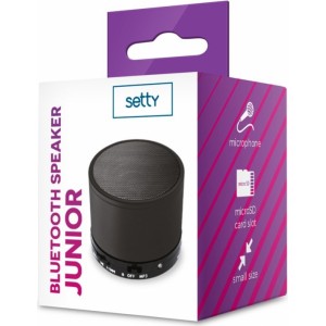 Setty Junior Bluetooth Bezvadu Skaļrunis ar Micro SD / Aux / 3W