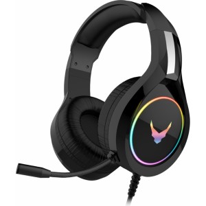 Varr VH6060B Pro Gaming Spēļu Stereo Austiņas ar Mikrofonu / LED / 3.5mm Audio un USB pieslēgumu