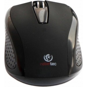 Rebeltec optical mouse USB 1,8 m Gamma 2 black