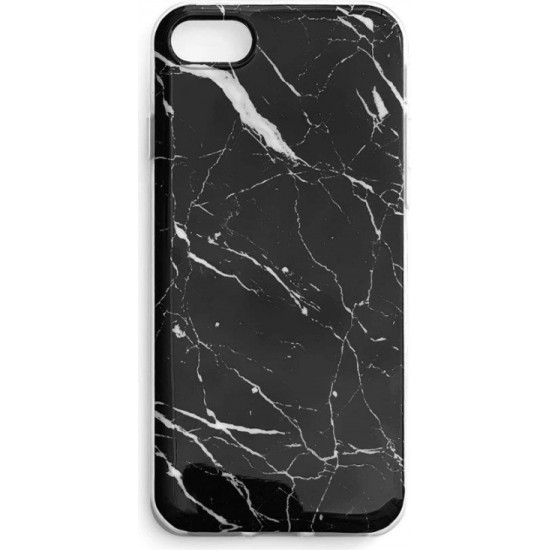 Wozinsky Marble TPU case cover for Samsung Galaxy S21+ 5G (S21 Plus 5G) black