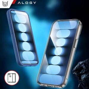 Alogy Hybrid Glass for Xiaomi Poco X6 / Poco M6 Pro 4G / Redmi Note 13 Pro 4G / 5G for Alogy Flexi Glass 9H Case Friendly Flat Screen Protector