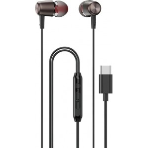 Dudao X1PROT In-Ear Wired USB-C Headphones 1.2m - Black