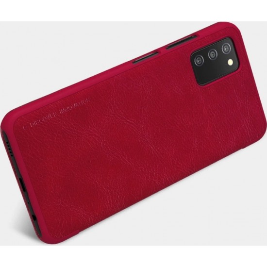 Nillkin Qin leather holster case for Samsung Galaxy A03s red