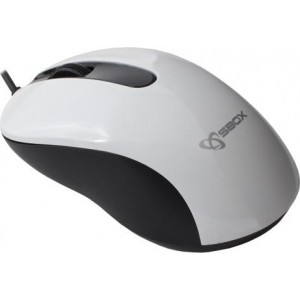 Sbox M-901 Optical Mouse  White