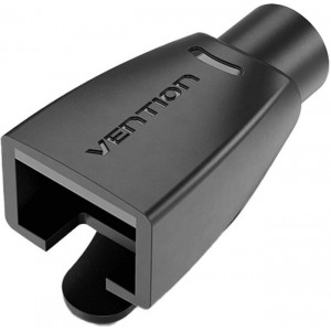 Vention Strain Relief Boots RJ45 Cover Vention IODB0-50, 50 pieces, black PVC packaging