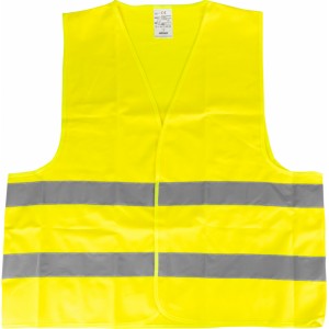 Amio Safety vest yellow with certificate AMIO-01734