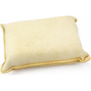 Tatara Sponge natural chamois- small 12.5 x 8.5 x 4 cm