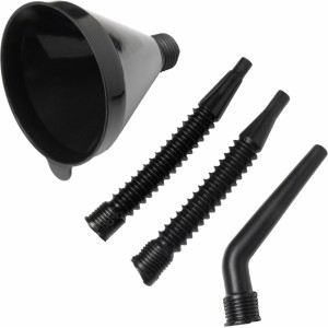 Malwa Funnel fuel Vertex - straight 4-parts black