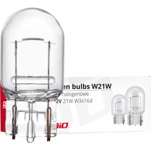 Amio Halogen bulbs T20 W21W W3x16d