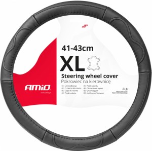 Amio Steering wheel cover Leather Series SWC-49-XL (41-43cm)