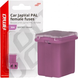 Amio Car JapVal PAL Female fuses 30A AMIO-03453