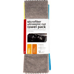 Amio Microfiber ultrasonic cut towel pack 35x35cm 250g AMIO-03971