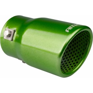 Amio Exhaust silencer tip stainless steel green AMIO-04071