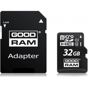 Goodram micro SD SDHC class 10 32GB memory card