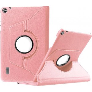 4Kom.pl 360 Rotating Case for Huawei MediaPad T3 7.0 Pink