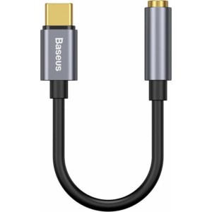 Baseus Adapter Baseus L54 USB-C Type C na mini Jack 3.5mm Audio black