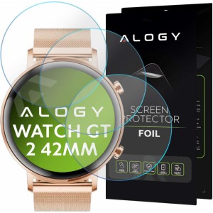 Alogy 3x Alogy Hydrogel Screen Protector for Huawei Watch GT 2 42mm