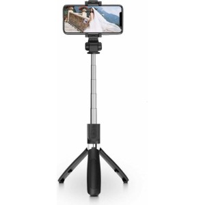 4Kom.pl Stick Selfie Stick Tripod Bluetooth L01S Wireless Black